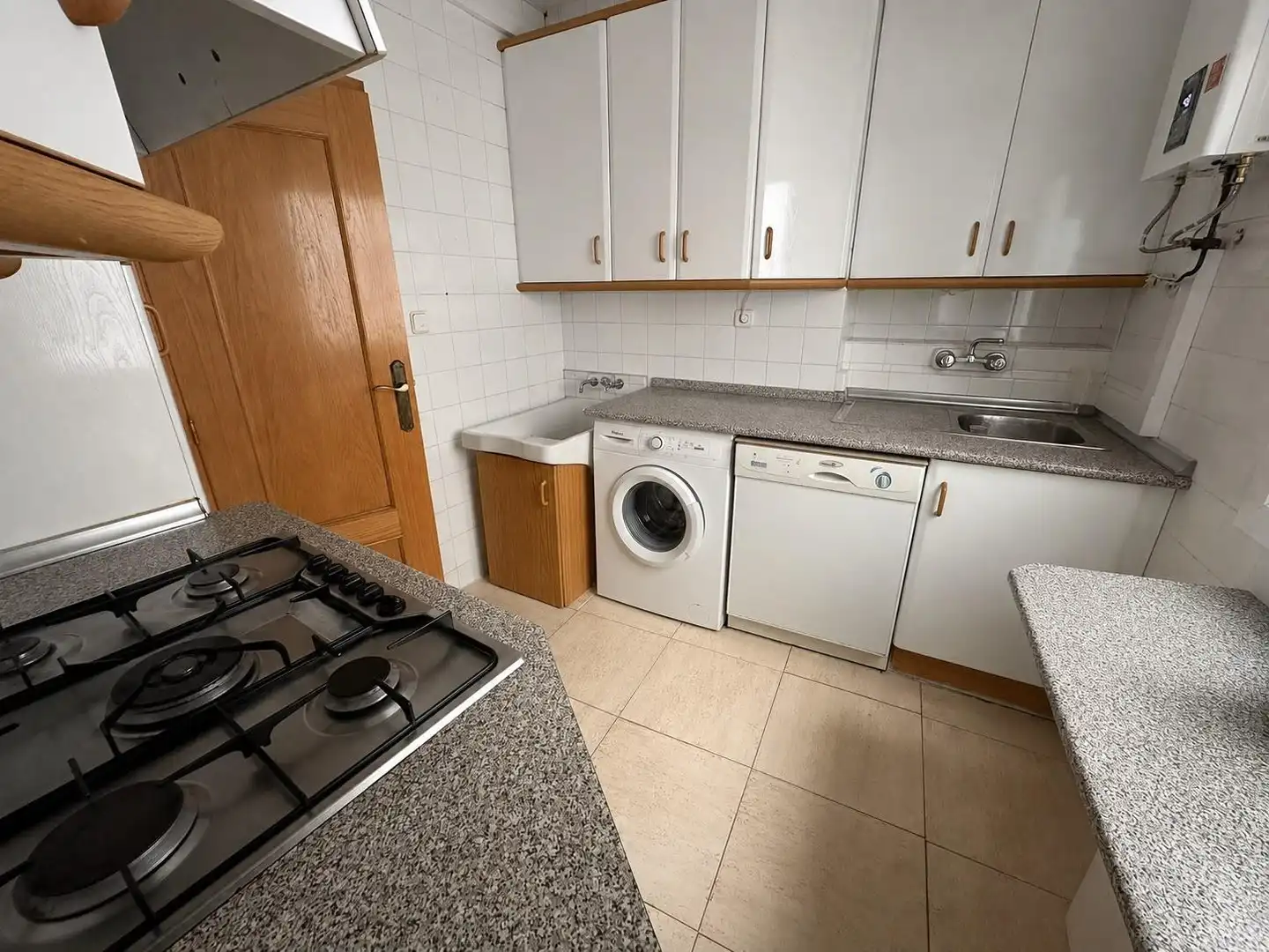 Kitchen of Flat for sale in Águilas  with Furnished and Balcony