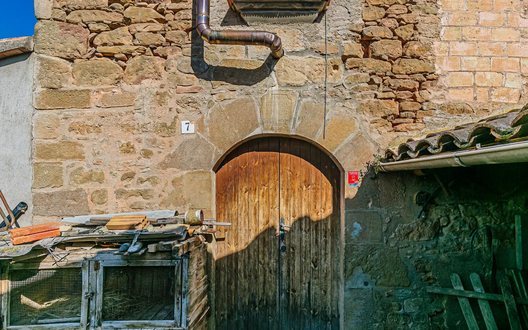 Vista exterior de Finca rústica en venta en Navès con Calefacción, Jardín privado y Terraza