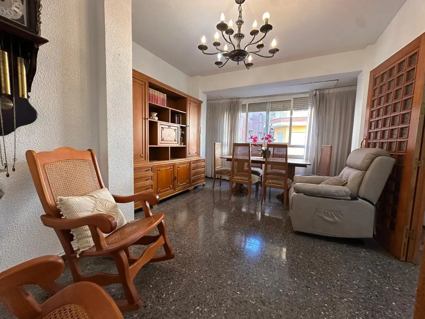 Sala de estar de Piso en venta en Alcantarilla con Aire acondicionado, Terraza y Amueblado