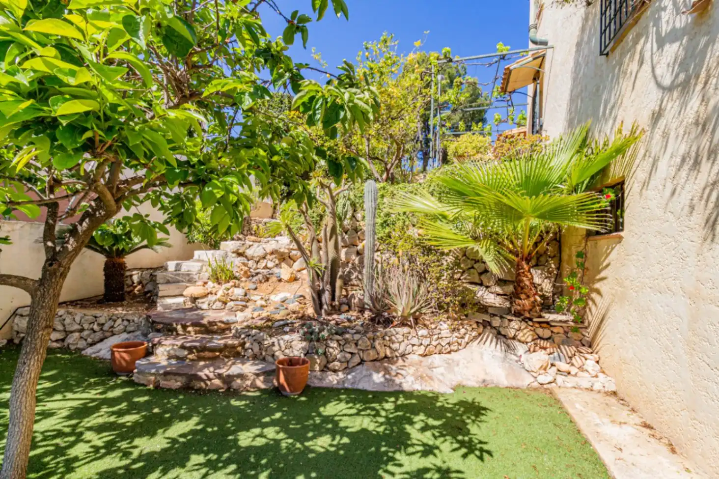 Jardín de Casa o chalet en venta en La Nucia con Calefacción, Jardín privado y Terraza