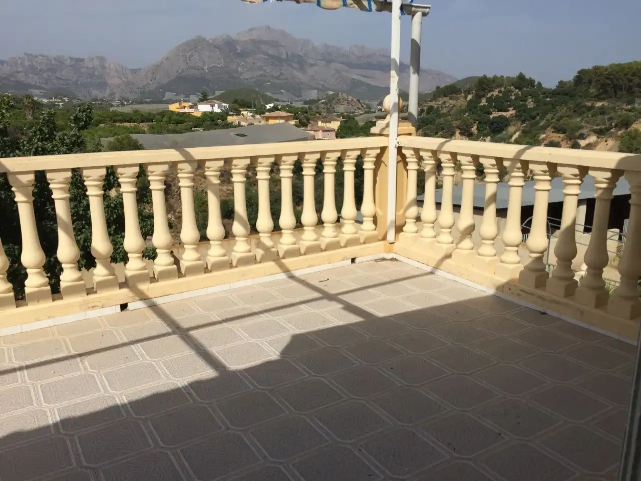Terraza de Casa o chalet en venta en Polop con Aire acondicionado, Jardín privado y Terraza