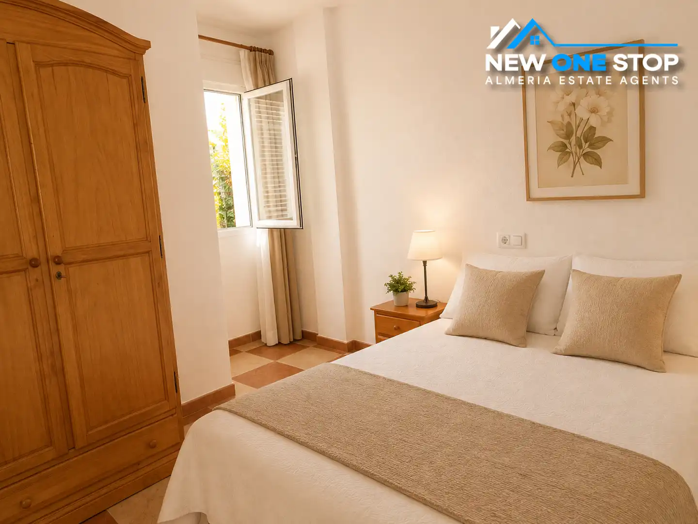 Bedroom of Detached homes for sale in Garrucha  with Terrace, Furnished and Oven