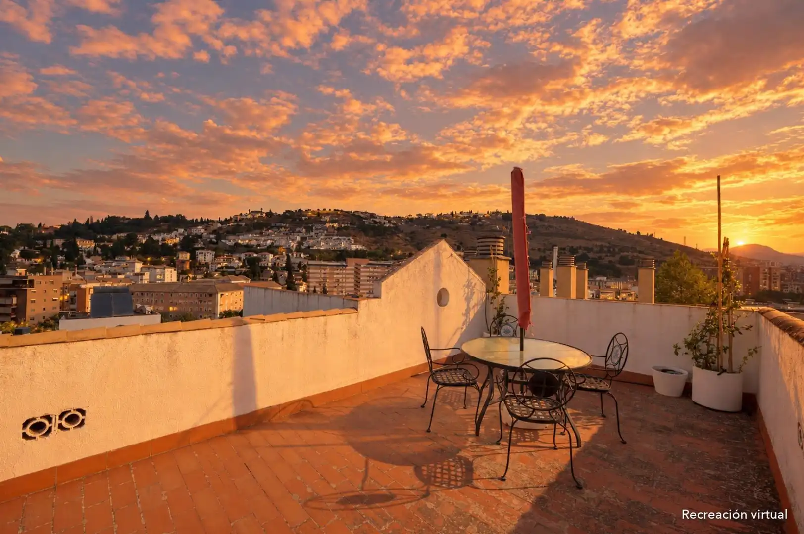 Terrace of Flat for sale in Genil