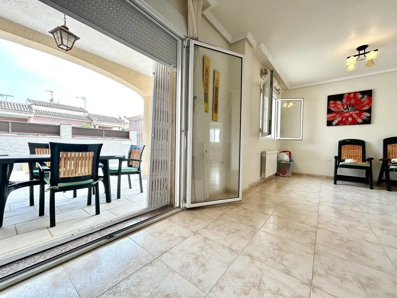 Terraza de Casa adosada en venta en Pilar de la Horadada con Jardín privado y Terraza