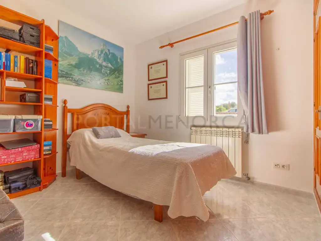 Bedroom of Houses for sale in Maó - Mahón  with Heating, Private garden and Terrace