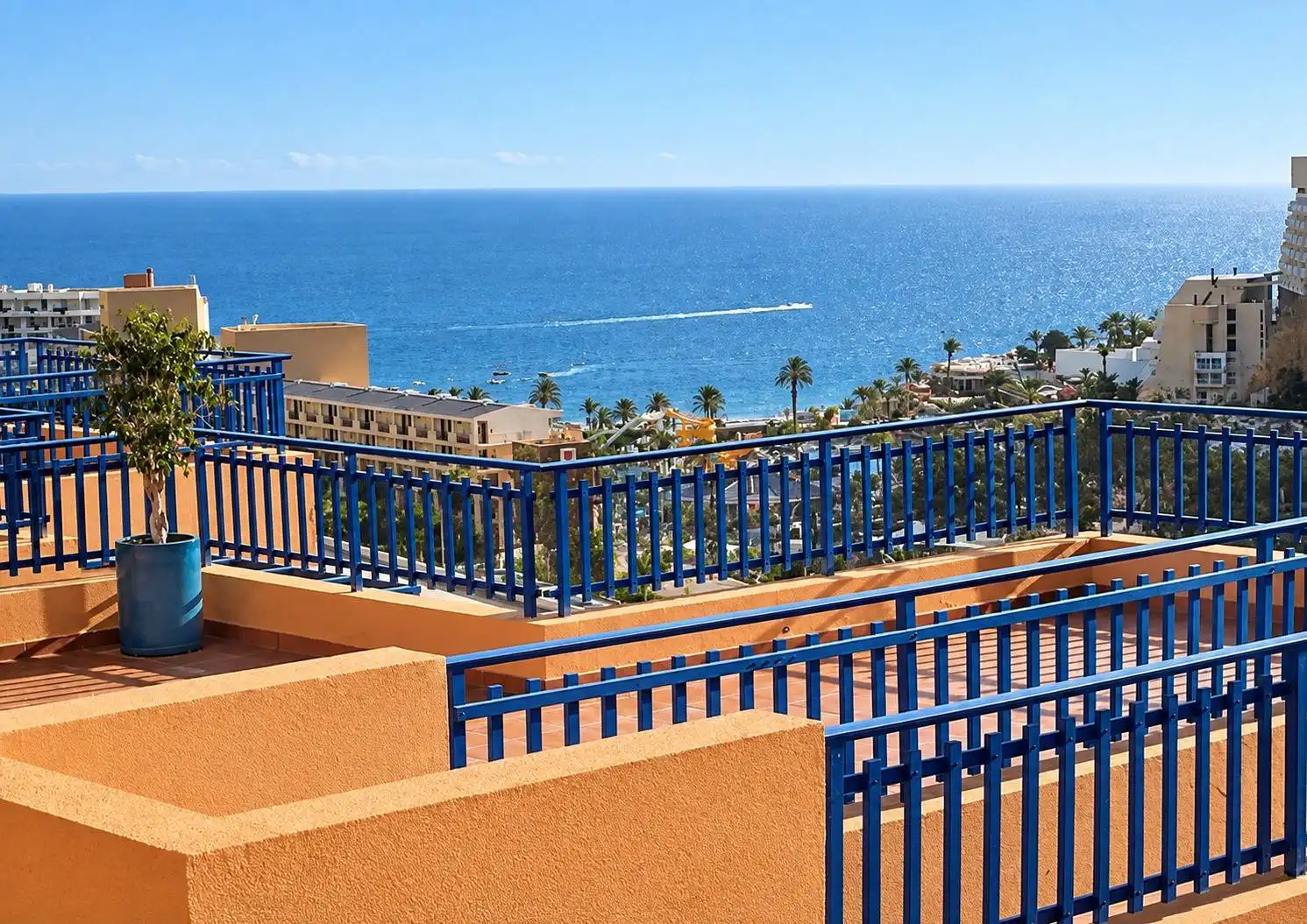 Vista exterior de Apartamento de alquiler en Playa del Cura - Taurito