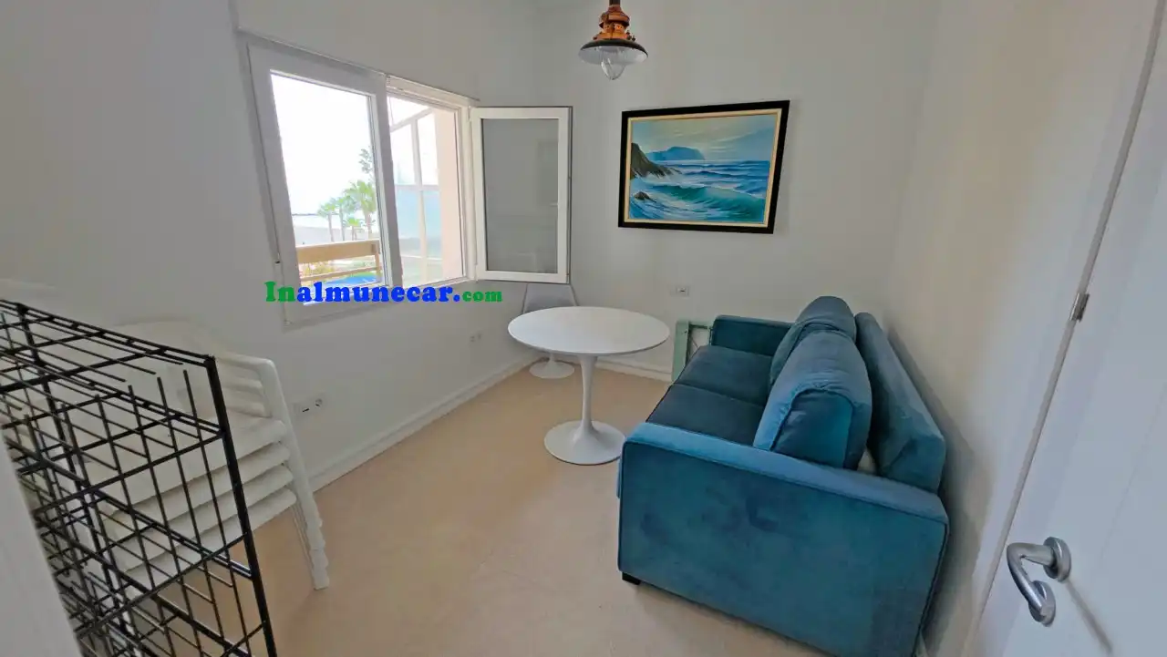 Bedroom of Flat for sale in Almuñécar  with Terrace and Furnished