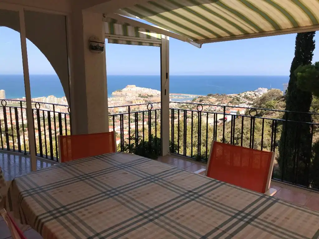 Terraza de Casa o chalet en venta en Peñíscola / Peníscola con Aire acondicionado, Calefacción y Jardín privado