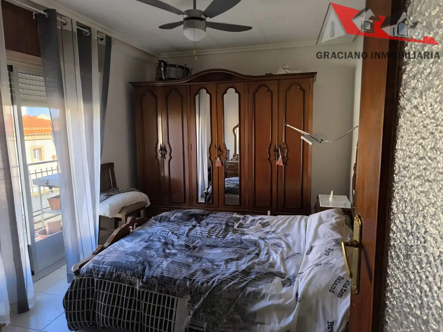 Habitación de Piso en venta en Albacete con Calefacción, Amueblado y Balcón
