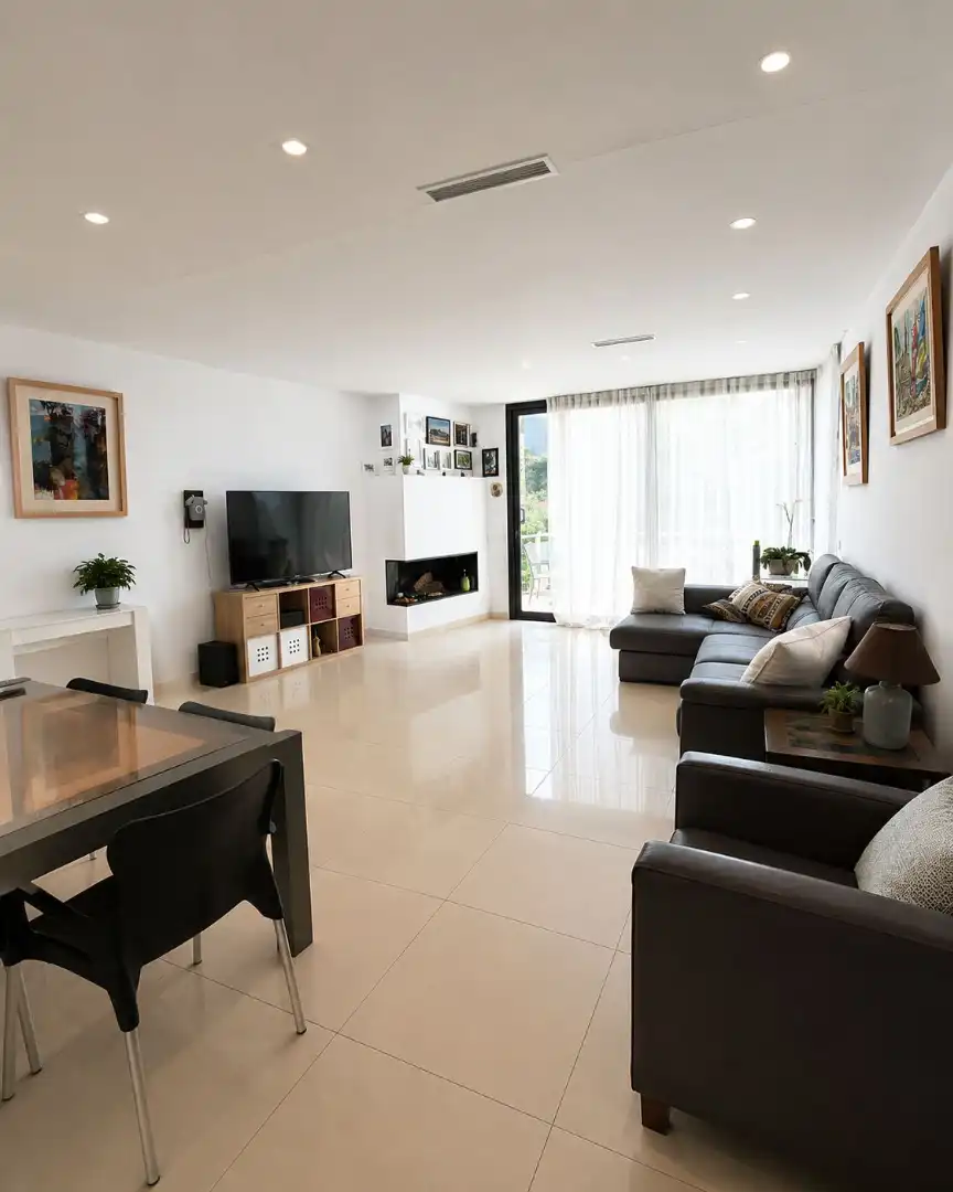 Sala de estar de Casa o chalet en venta en Sant Pere de Ribes con Aire acondicionado, Calefacción y Jardín privado
