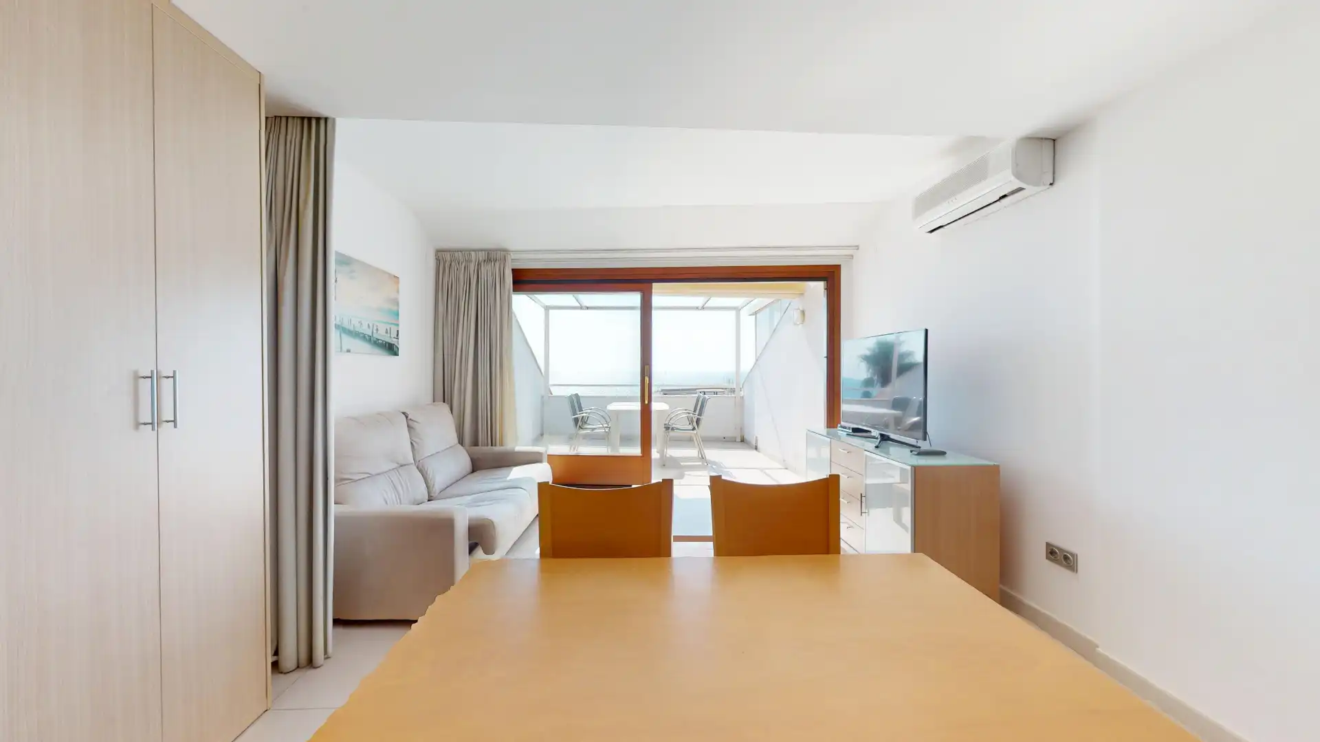 Sala de estar de Ático en venta en Cambrils con Aire acondicionado, Calefacción y Terraza