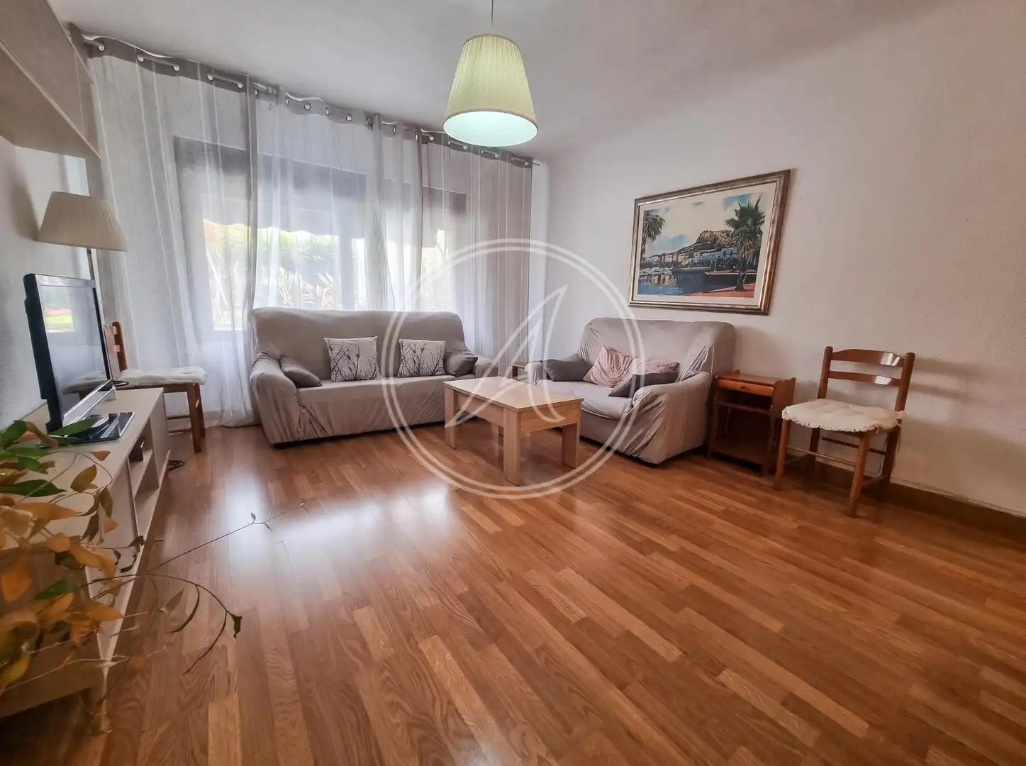 Wohnzimmer von Wohnung zum Verkauf in Alicante / Alacant mit Möbliert