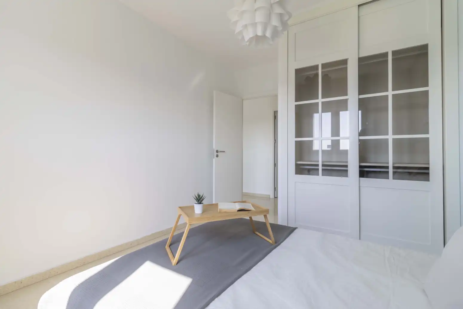 Schlafzimmer von Wohnung zum Verkauf in Sevilla mit Klimaanlage und Abstellraum