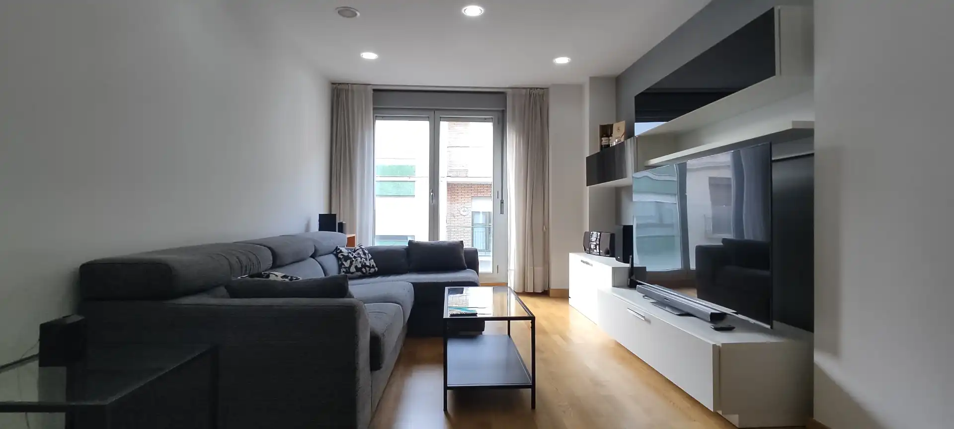 Sala de estar de Apartamento en venta en Arnedo con Aire acondicionado, Calefacción y Parquet