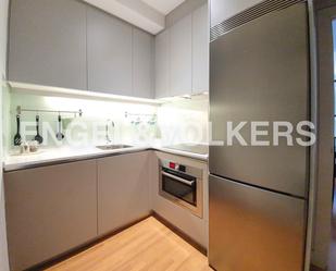 Kitchen of Apartment to rent in  Madrid Capital  with Air Conditioner, Heating and Balcony