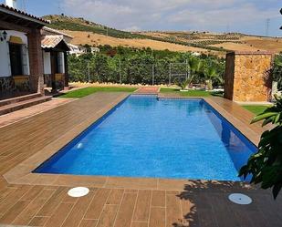 Piscina de Casa o xalet de lloguer en Álora amb Aire condicionat, Jardí privat i Terrassa