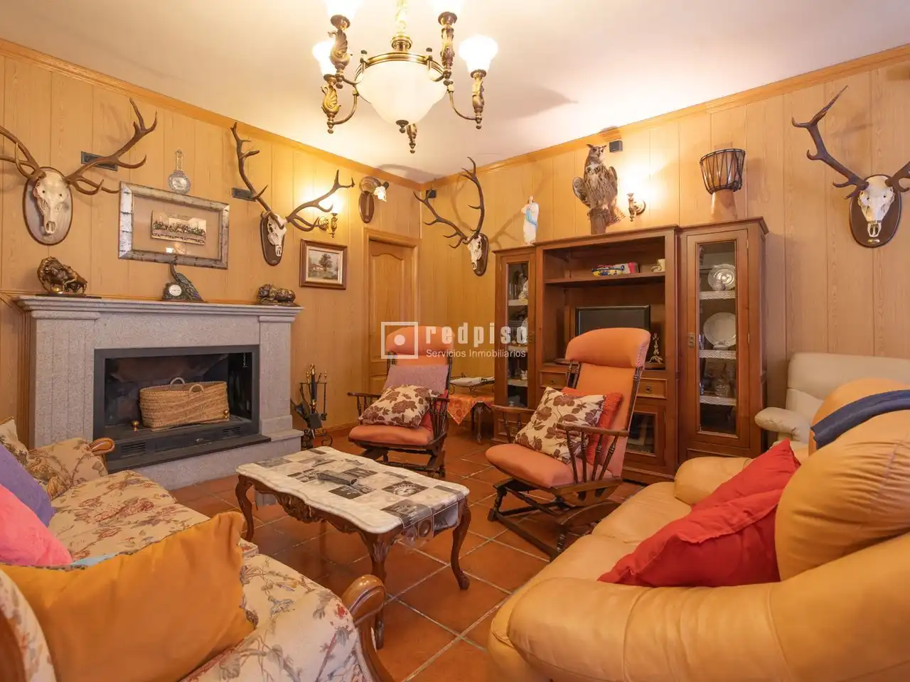 Sala de estar de Casa o chalet en venta en Madridejos con Aire acondicionado, Calefacción y Terraza