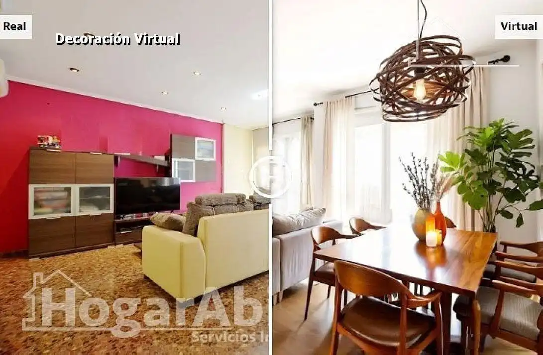 Sala de estar de Piso en venta en Tavernes de la Valldigna con Aire acondicionado, Calefacción y Trastero