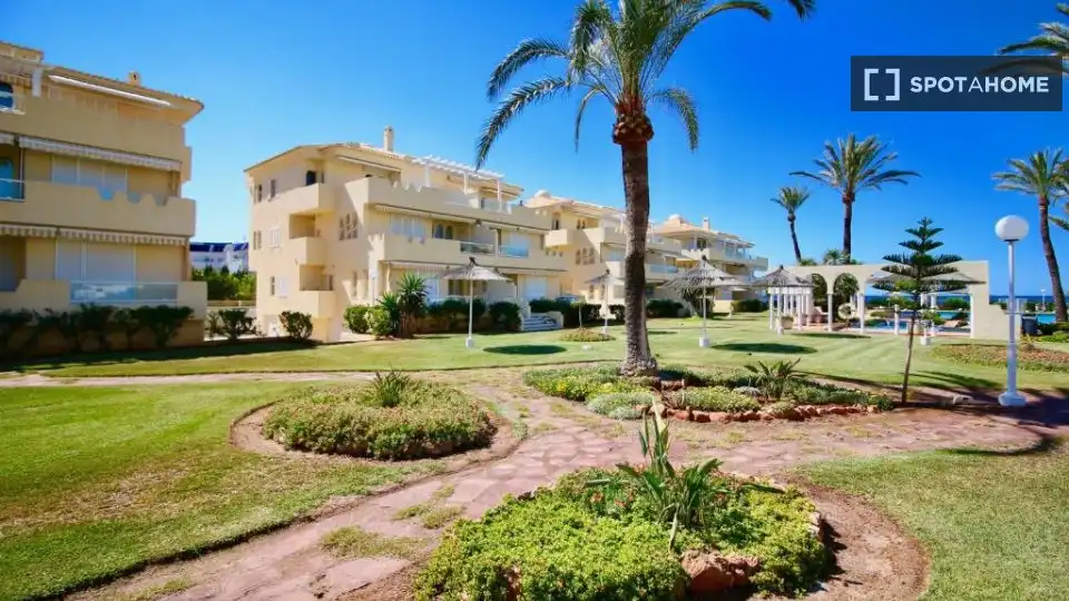 Exterior view of Apartments for share in Dénia  with Air Conditioner, Terrace and Furnished