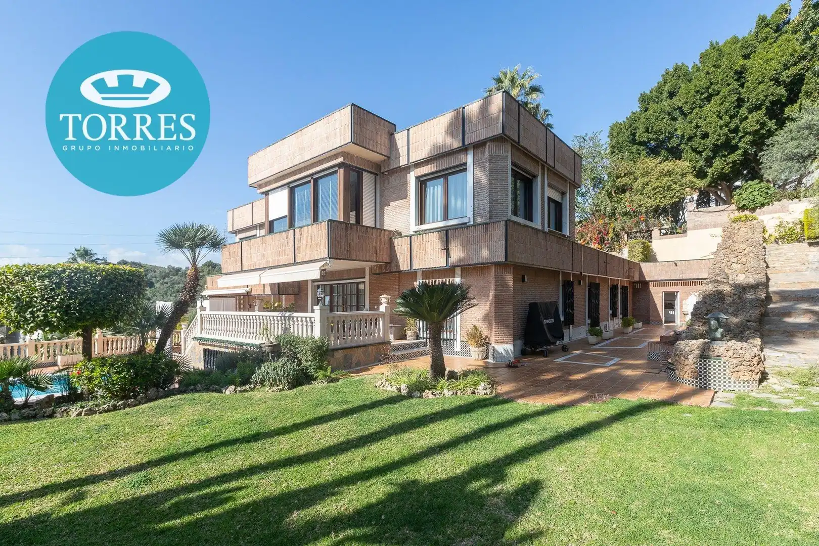Vista exterior de Casa o chalet en venta en Málaga con Aire acondicionado, Calefacción y Jardín privado