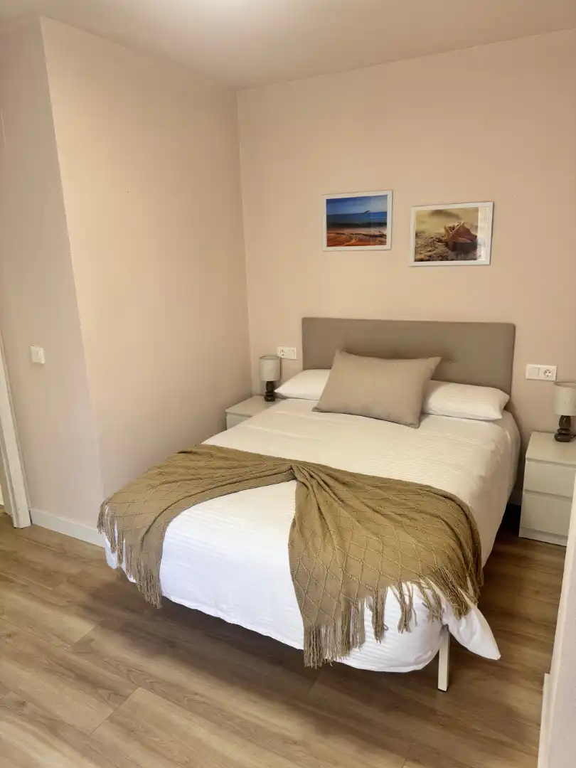 Bedroom of Flat for rent in Torrevieja  with Air Conditioner, Terrace and Furnished