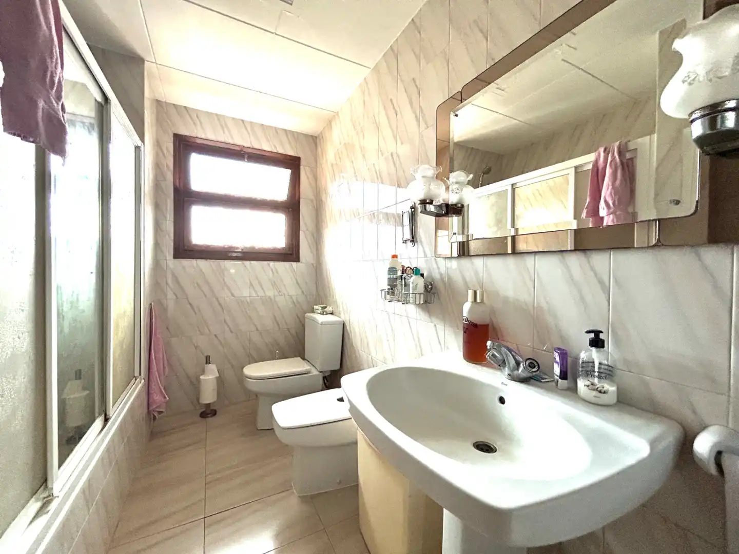 Baño de Casa o chalet en venta en Santa Coloma de Farners con Aire acondicionado, Calefacción y Terraza