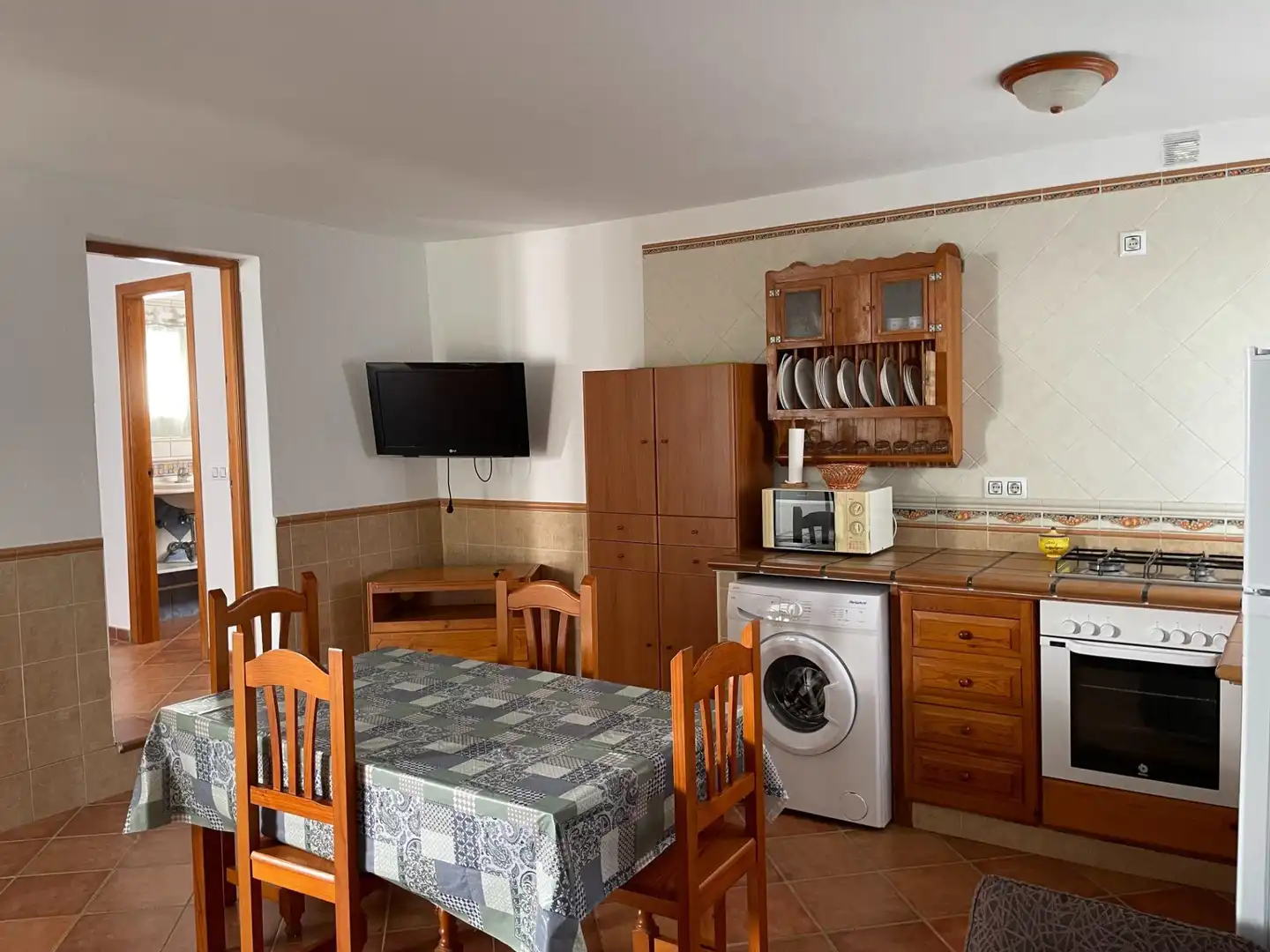 Cuina de Finca rústica en venda en Tarifa amb Aire condicionat, Calefacció i Jardí privat