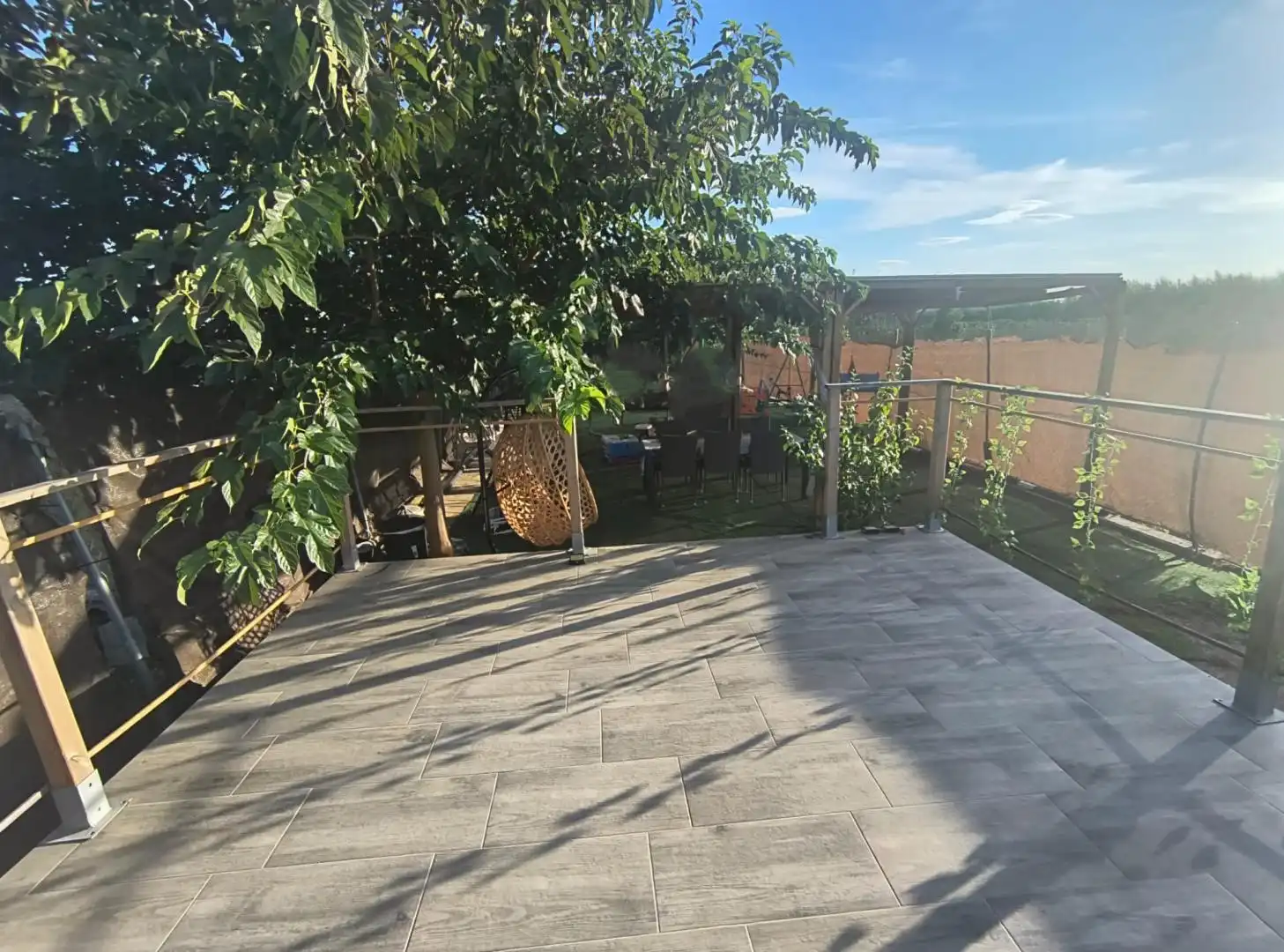 Terrassa de Finca rústica en venda en Carcaixent amb Aire condicionat, Jardí privat i Terrassa