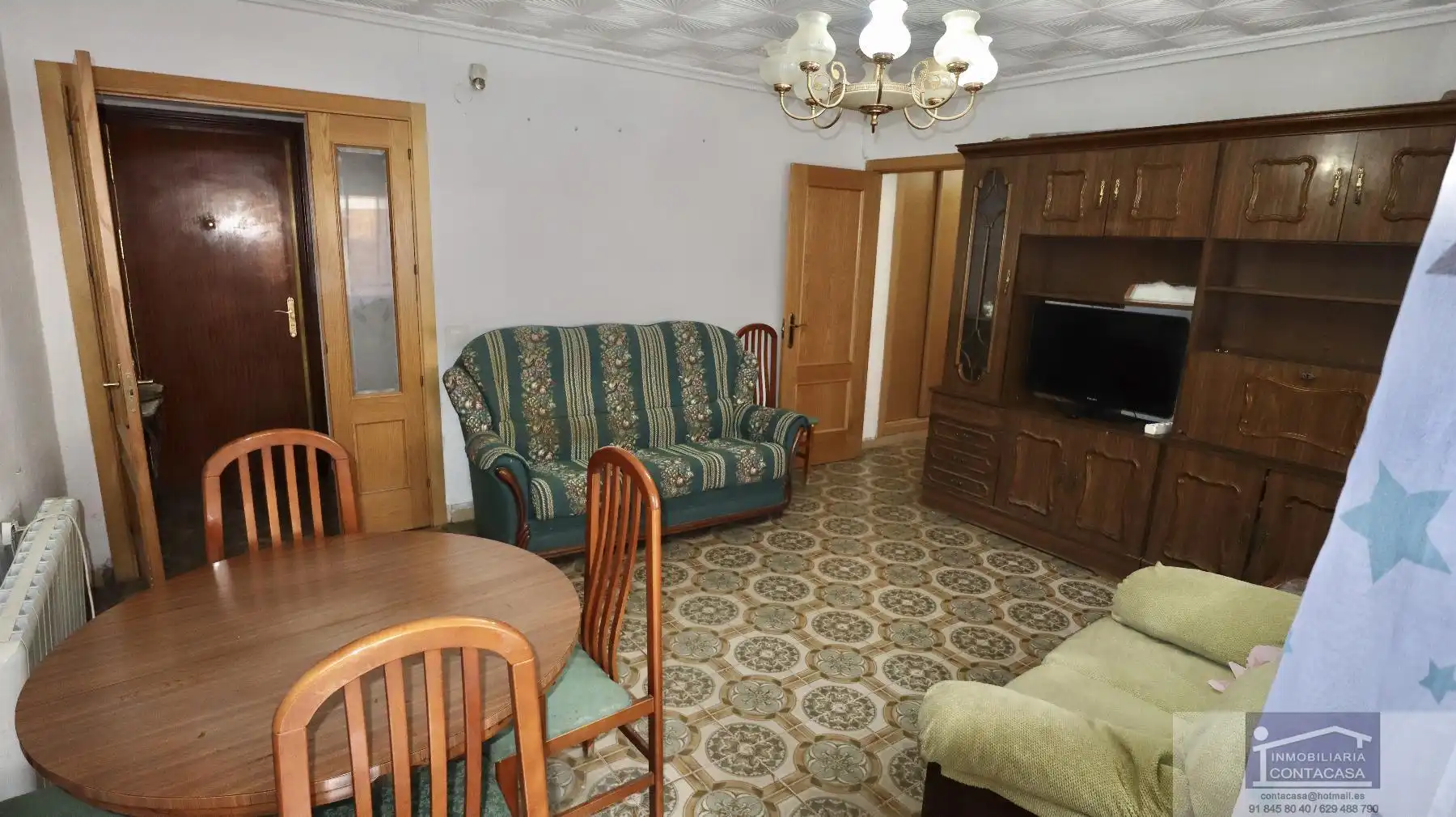 Sala de estar de Piso en venta en Colmenar Viejo con Terraza y Trastero