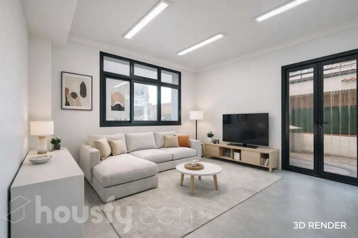 Sala de estar de Casa o chalet en venta en Barcelona con Aire acondicionado, Calefacción y Jardín privado
