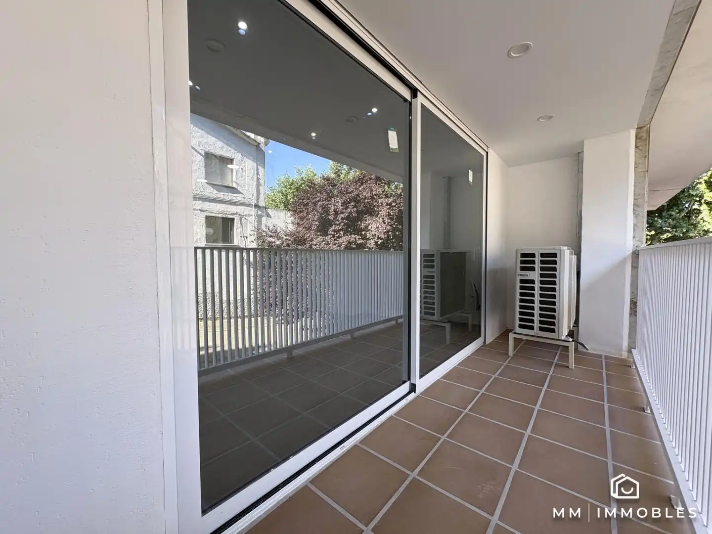Terrasse von Erdgeschoss zum Verkauf in Canovelles mit Heizung, Parkett und Balkon