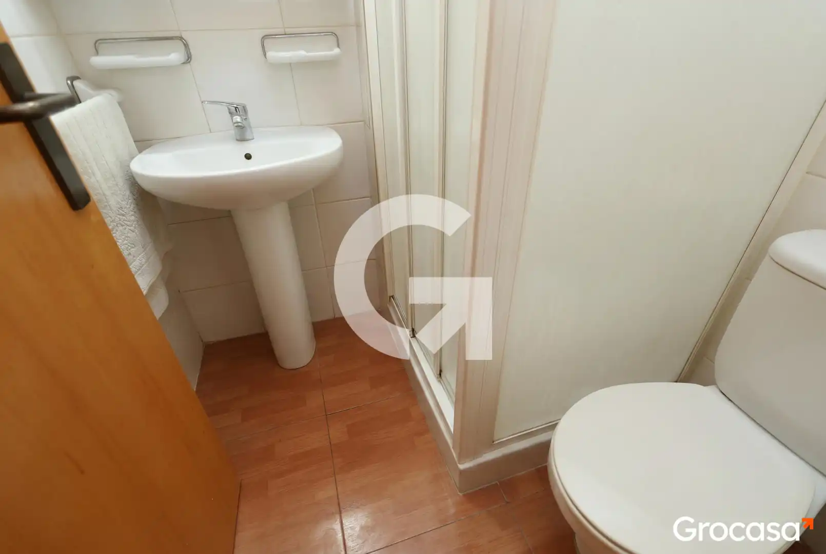 Badezimmer von Maisonette zum Verkauf in Gavà mit Klimaanlage, Möbliert und Ofen