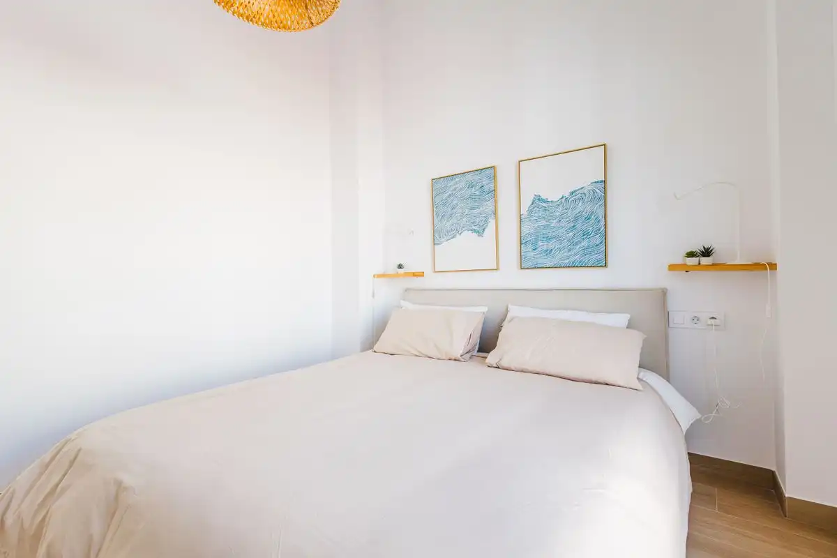 Schlafzimmer von Maisonette zum Verkauf in Málaga mit Klimaanlage, Heizung und Terrasse