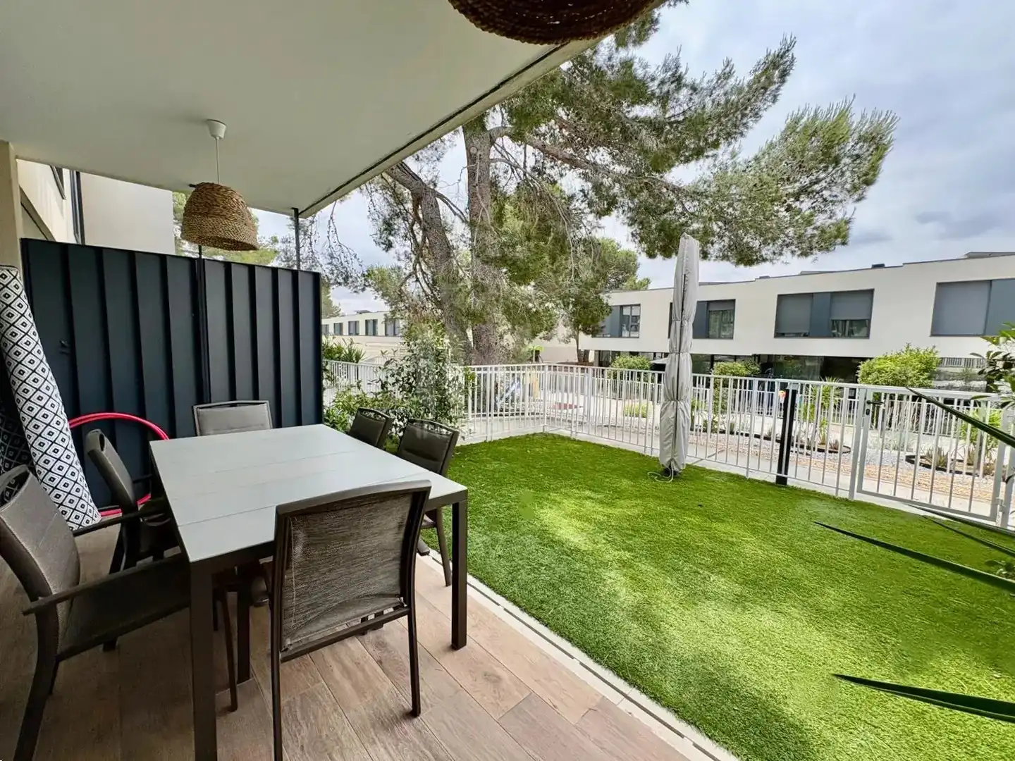 Terrace of Detached homes for rent in L'Eliana  with Air Conditioner, Heating and Private garden