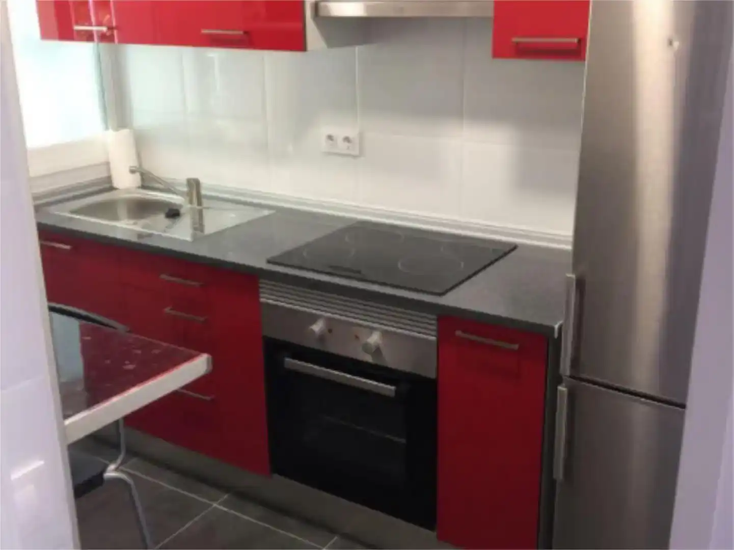 Küche von Wohnung zur Miete in  Madrid Capital mit Klimaanlage