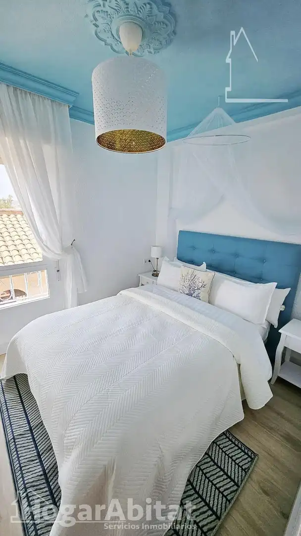 Bedroom of Flat for sale in Oropesa del Mar / Orpesa  with Air Conditioner, Terrace and Furnished