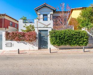 Vista exterior de Casa o xalet en venda en  Madrid Capital amb Aire condicionat, Calefacció i Terrassa