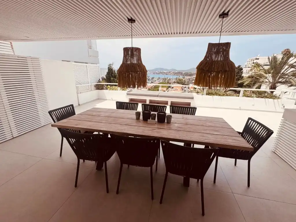Terrace of Flat for rent in Calvià  with Furnished