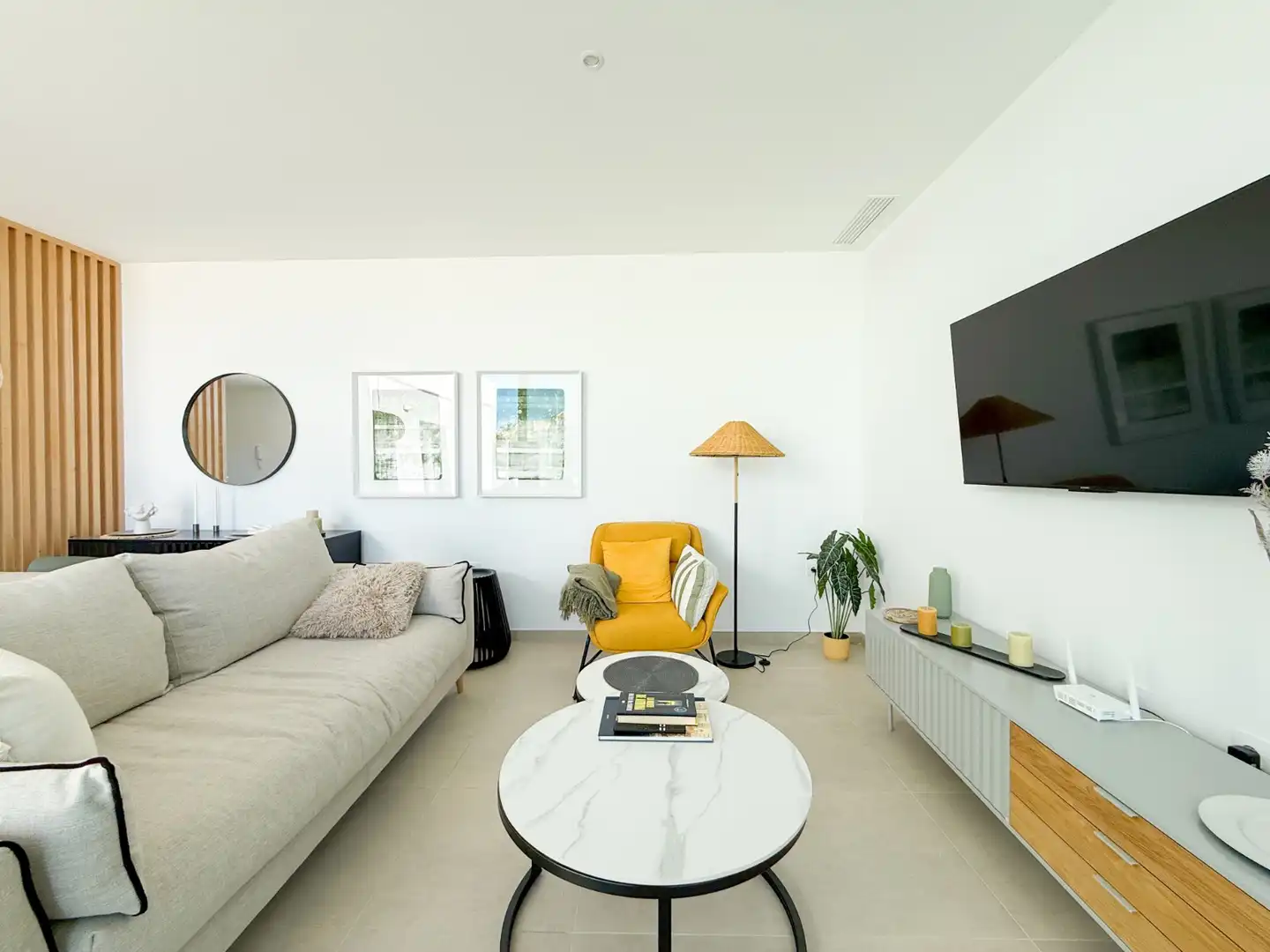 Living room of Houses for sale in Pulpí  with Air Conditioner, Private garden and Terrace