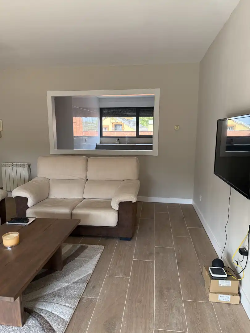 Sala de estar de Casa o chalet en venta en Valdefresno, León