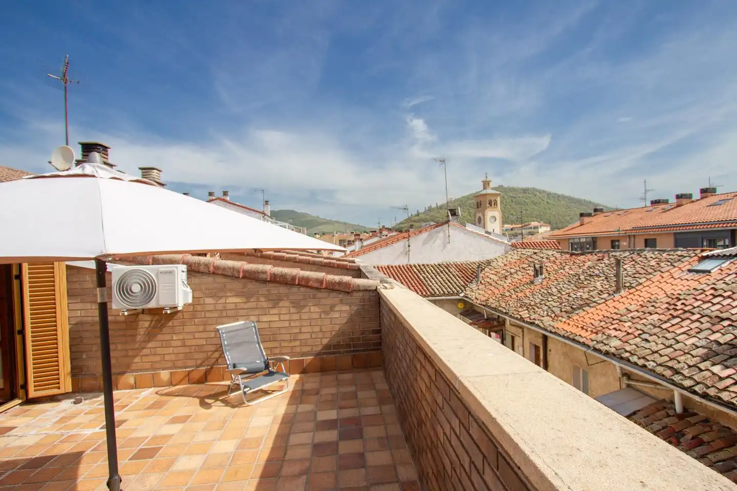 Terrasse von Maisonette zum Verkauf in Villava / Atarrabia mit Klimaanlage, Heizung und Terrasse