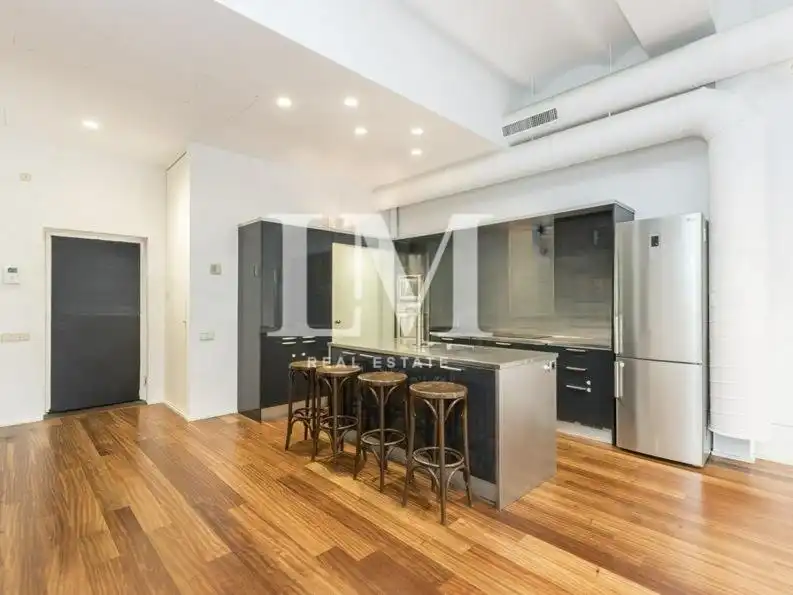 Küche von Maisonette zur Miete in Barcelona mit Klimaanlage und Heizung