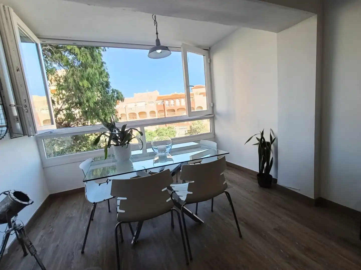 Dining room of Flat for rent in El Ejido  with Private garden, Furnished and Community pool