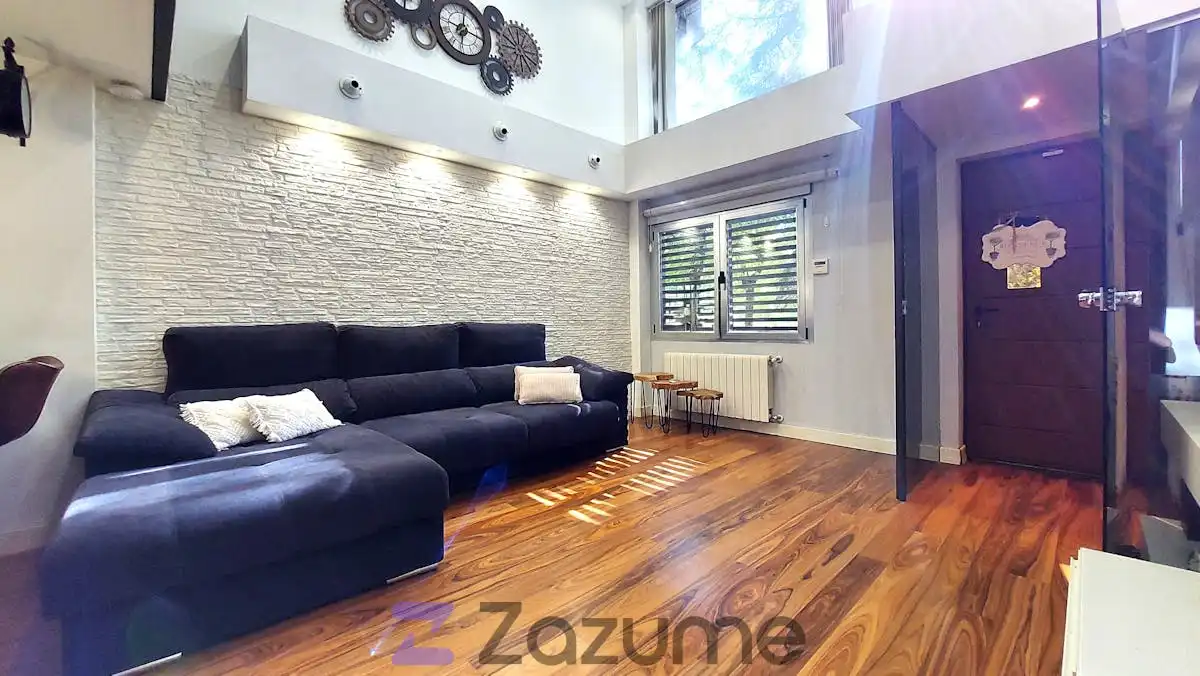 Sala de estar de Loft de alquiler en Madrid con Calefacción, Amueblado y Horno