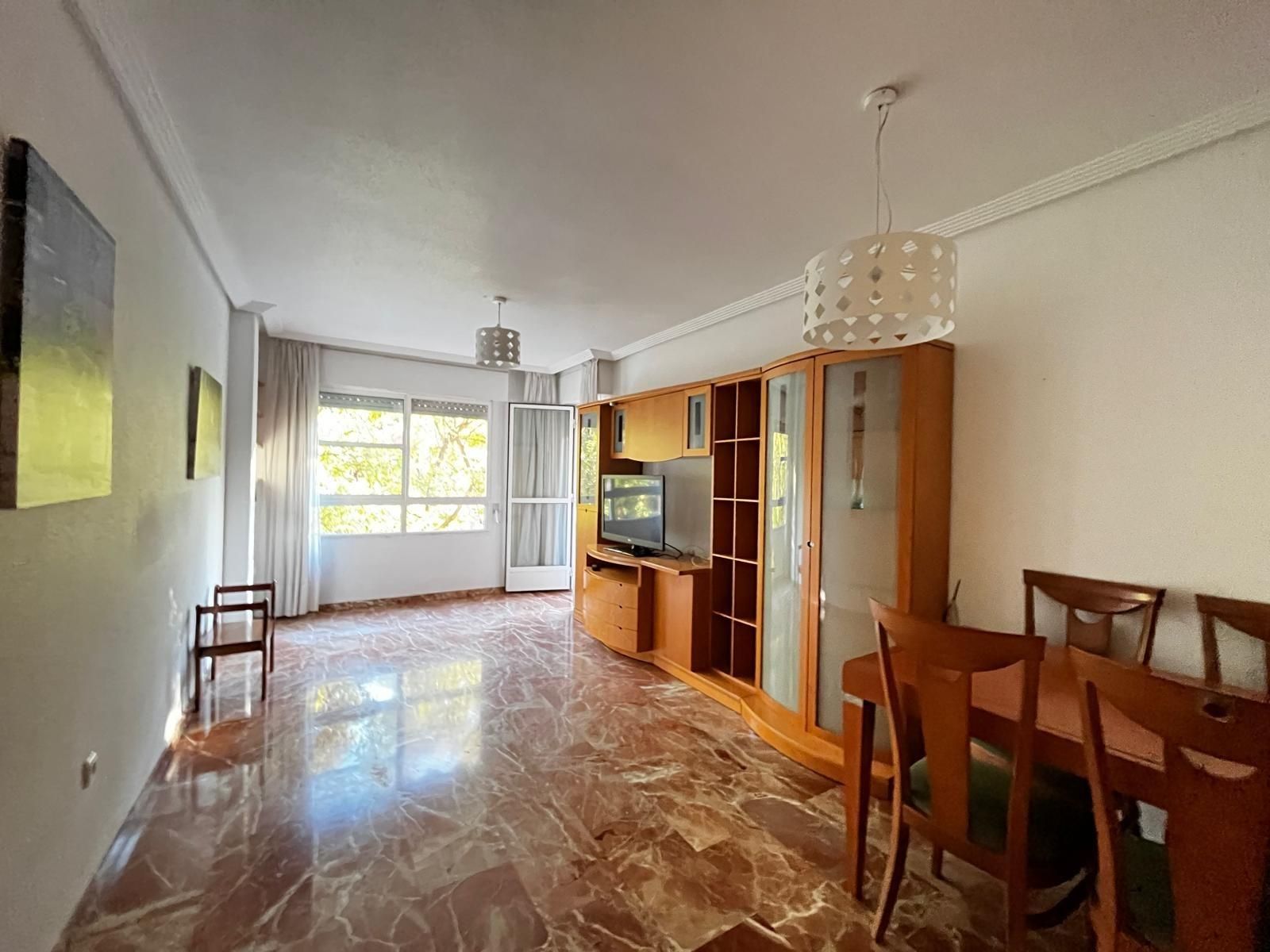 Sala d'estar de Pis de lloguer en  Murcia Capital amb Aire condicionat, Calefacció i Terrassa