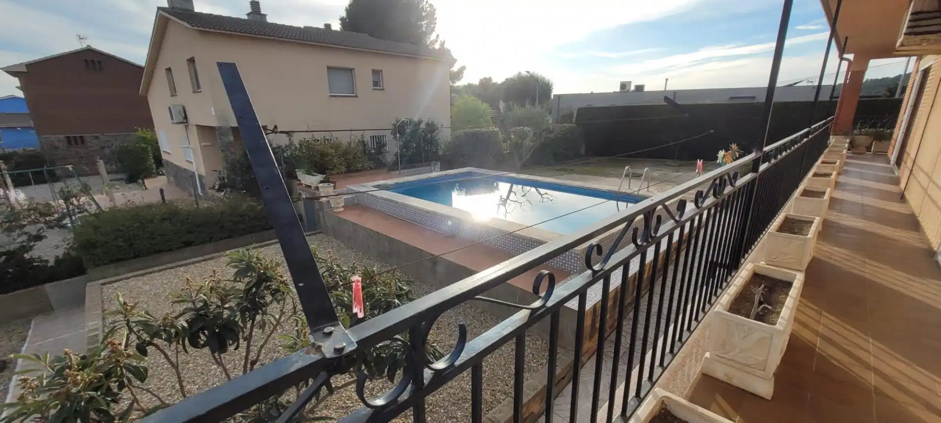 Piscina de Casa o xalet en venda en Viladecavalls amb Calefacció, Terrassa i Traster