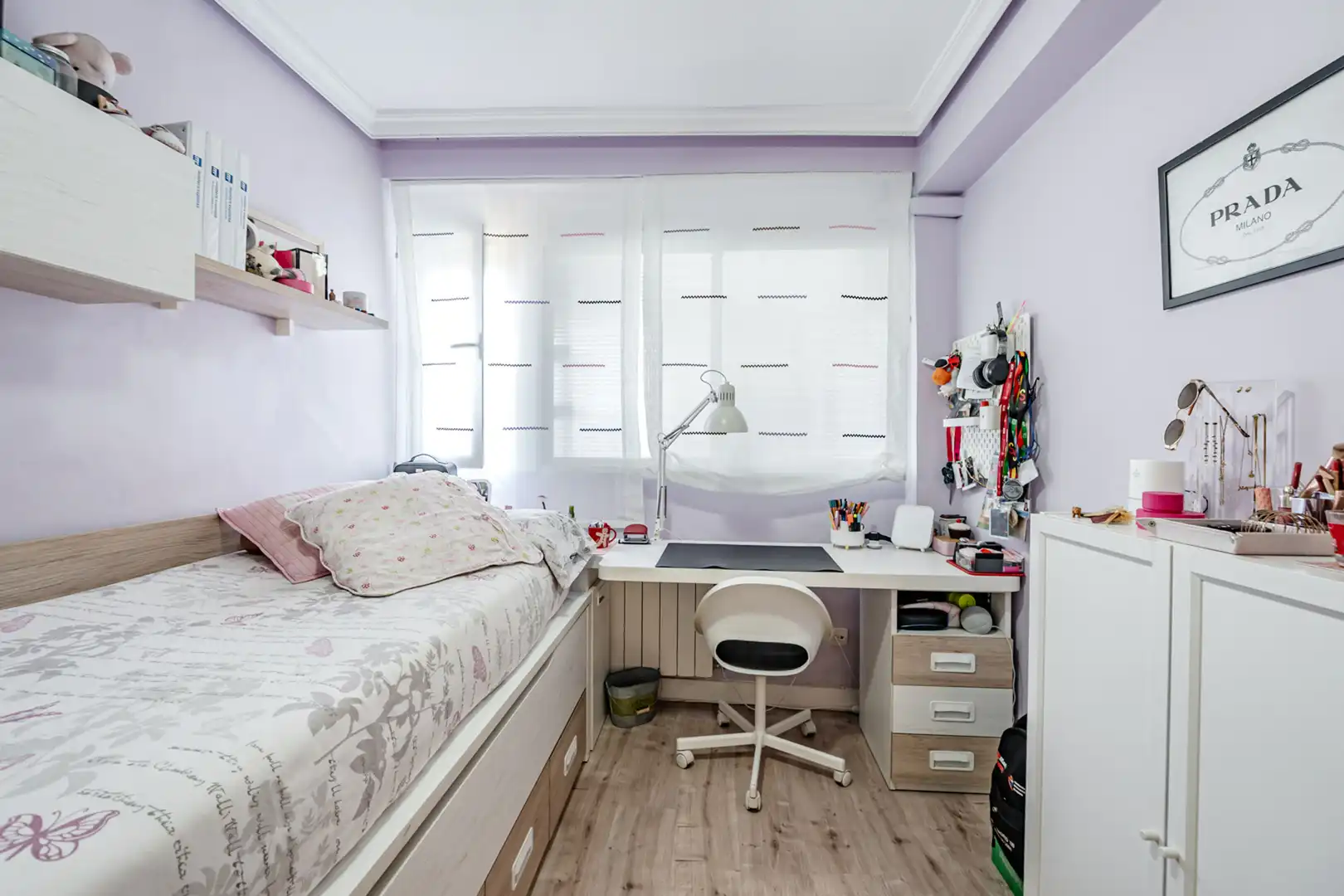 Bedroom of Flat for sale in Madrid  with Air Conditioner, Heating and Terrace
