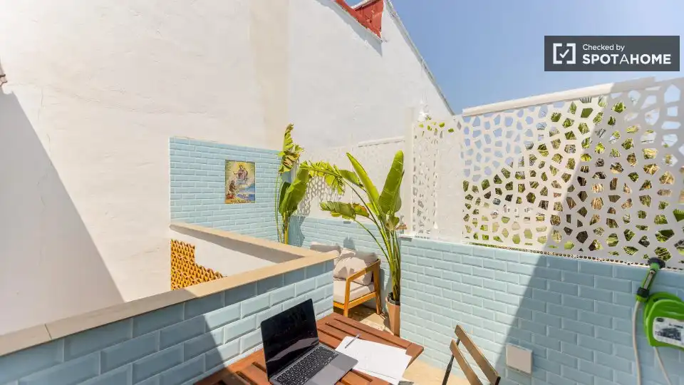 Appartamento con terrazza in affitto a Poblats Marítims, imagen 14