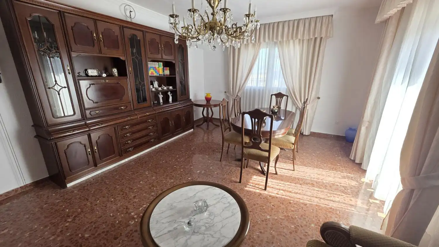 Dining room of Flat for rent in Las Gabias  with Terrace and Furnished
