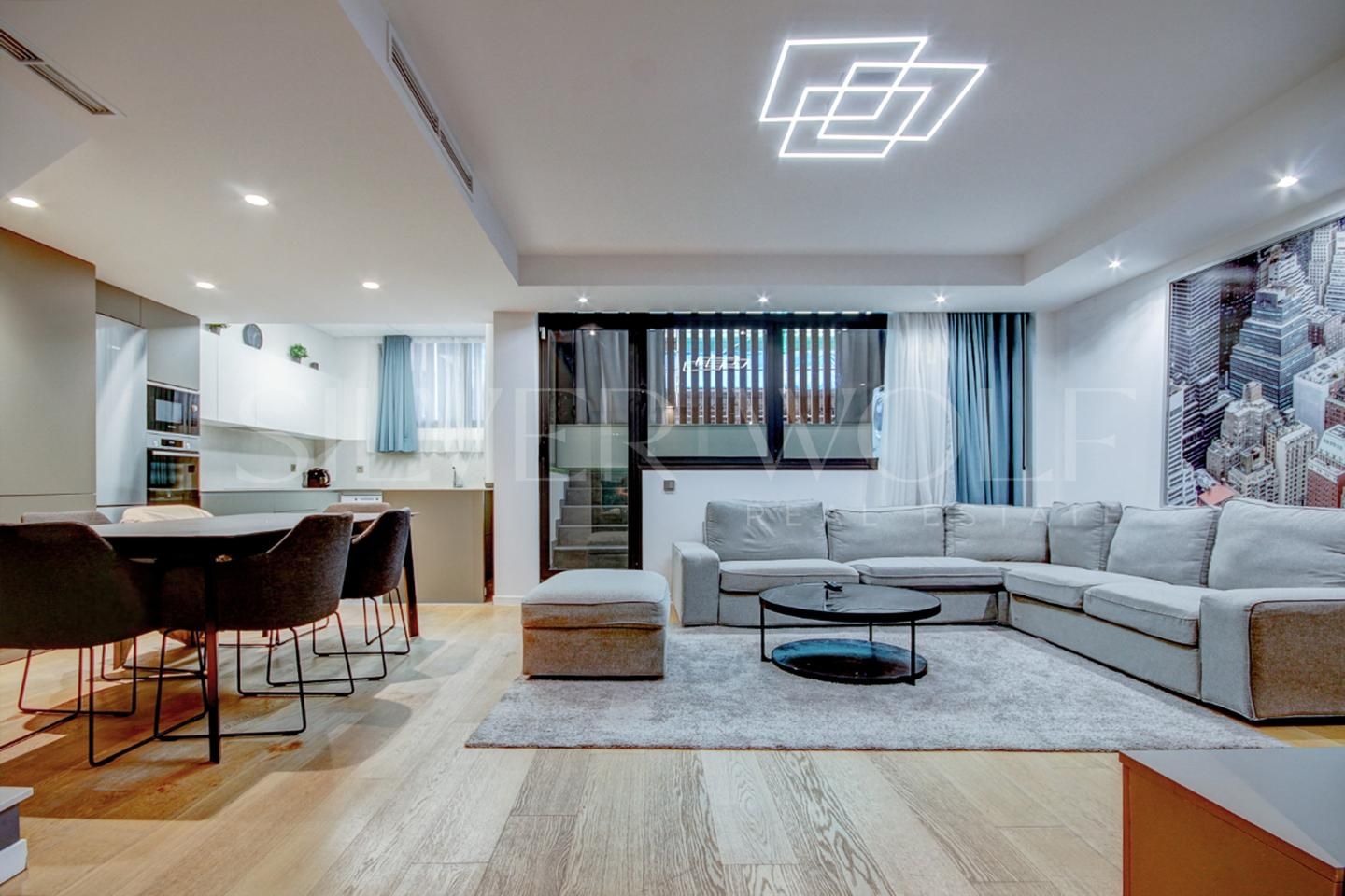 Sala d'estar de Planta baixa en venda en Castelldefels amb Aire condicionat, Calefacció i Terrassa